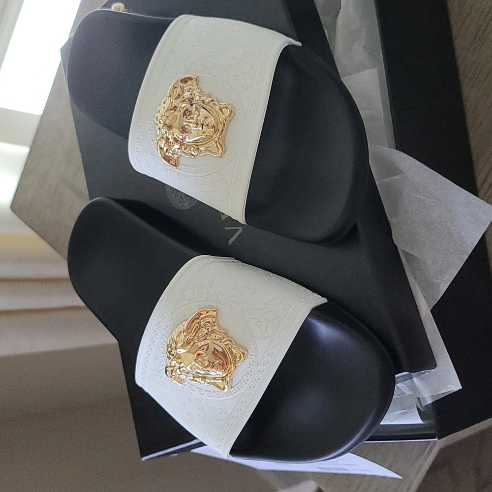 Versace slides